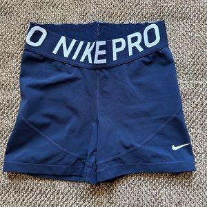 Nike Pro spandex shorts